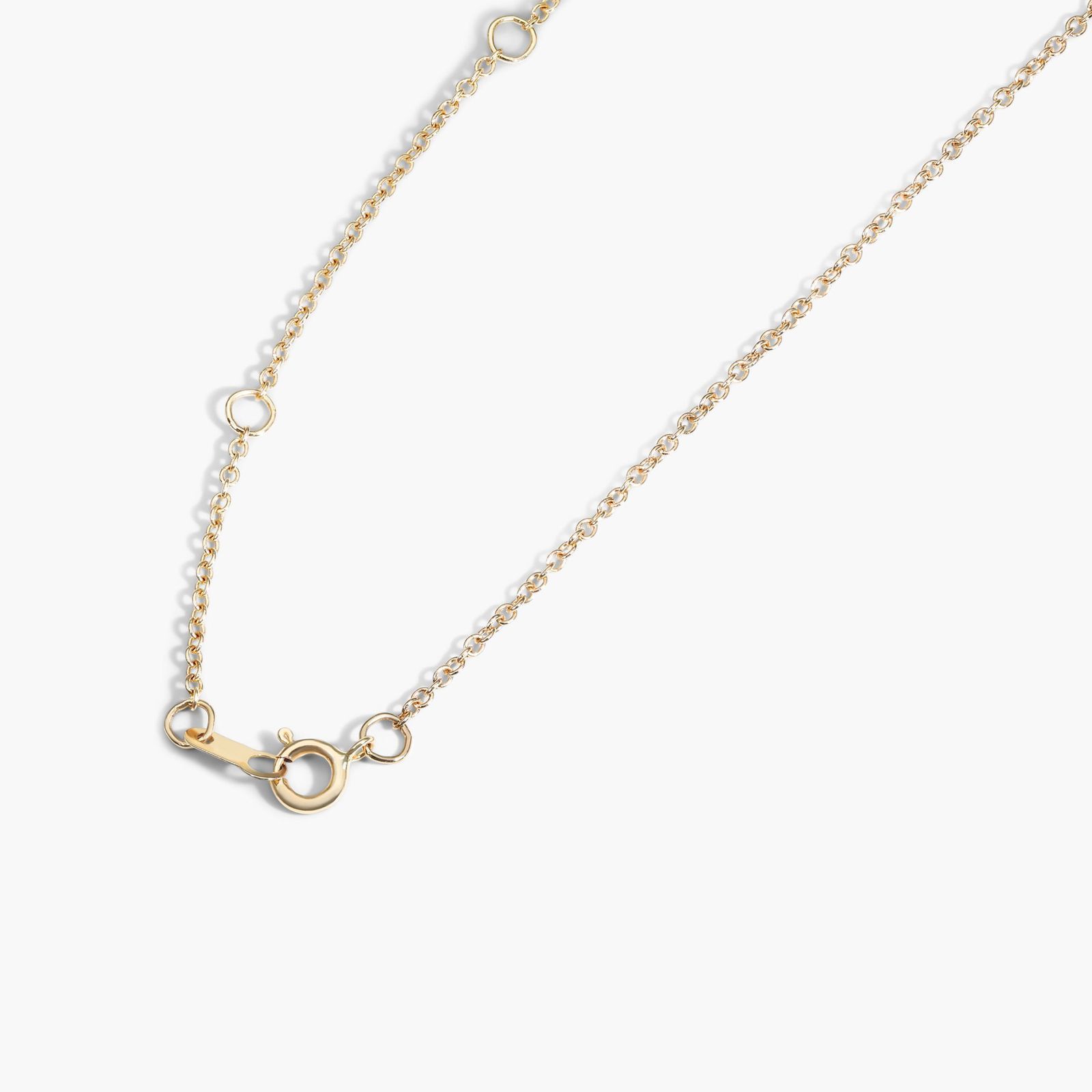 Diamond Starburst Necklace In 14K Yellow Gold