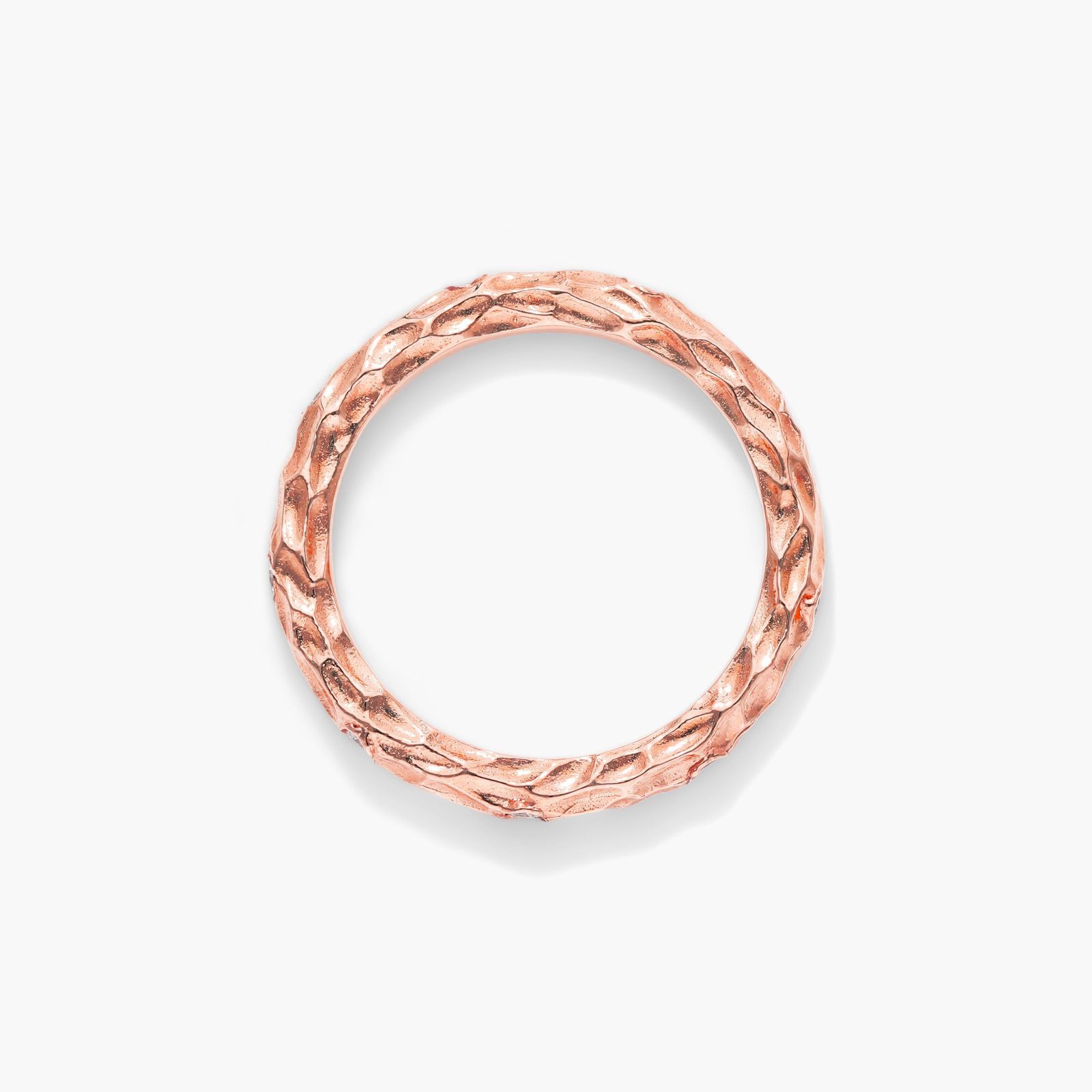 Organic Branch Diamond Ring In 14K Rose Gold