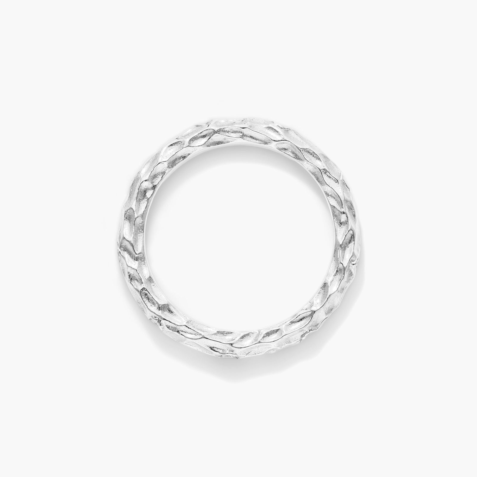 Organic Branch Diamond Ring In 14K White Gold