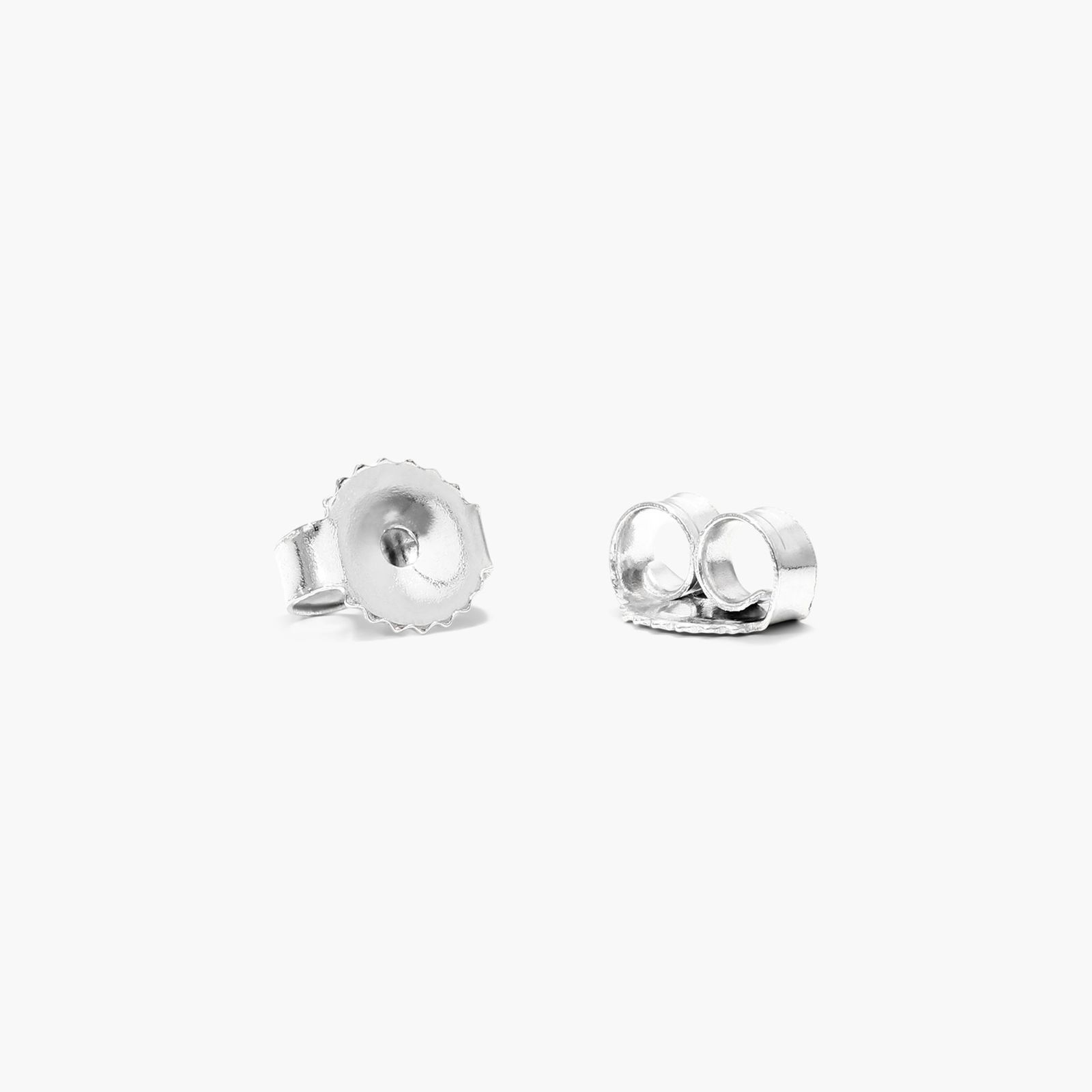 Cushion Halo Diamond Stud Earrings In 18K White Gold