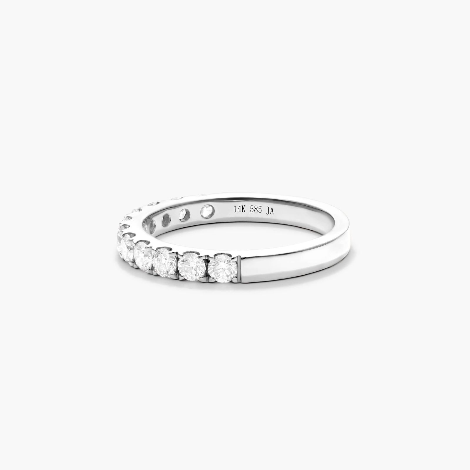 Micropavé Diamond Ring (0.75 CTW) In Platinum