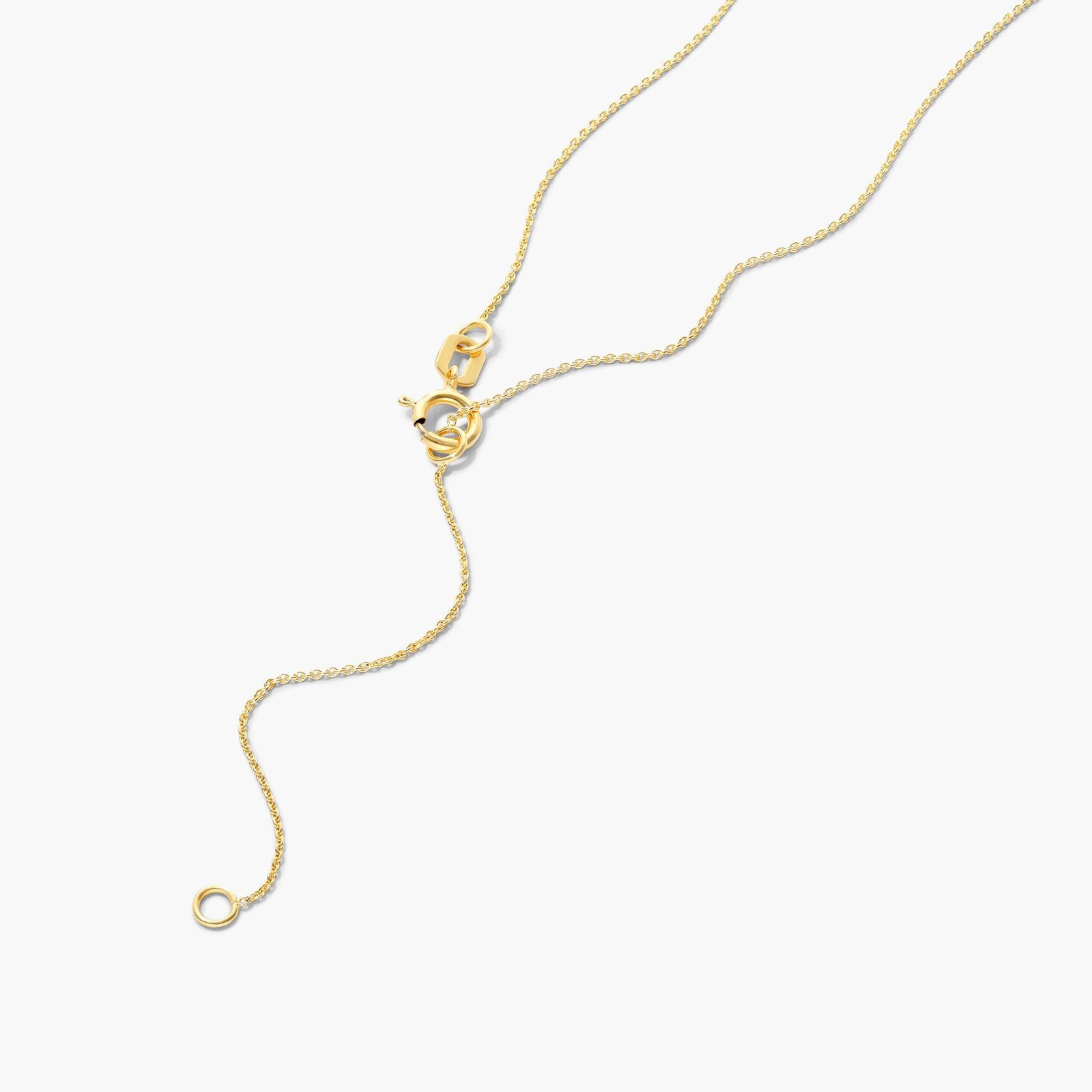 Diamond Burst Necklace In 14K Yellow Gold by Brevani