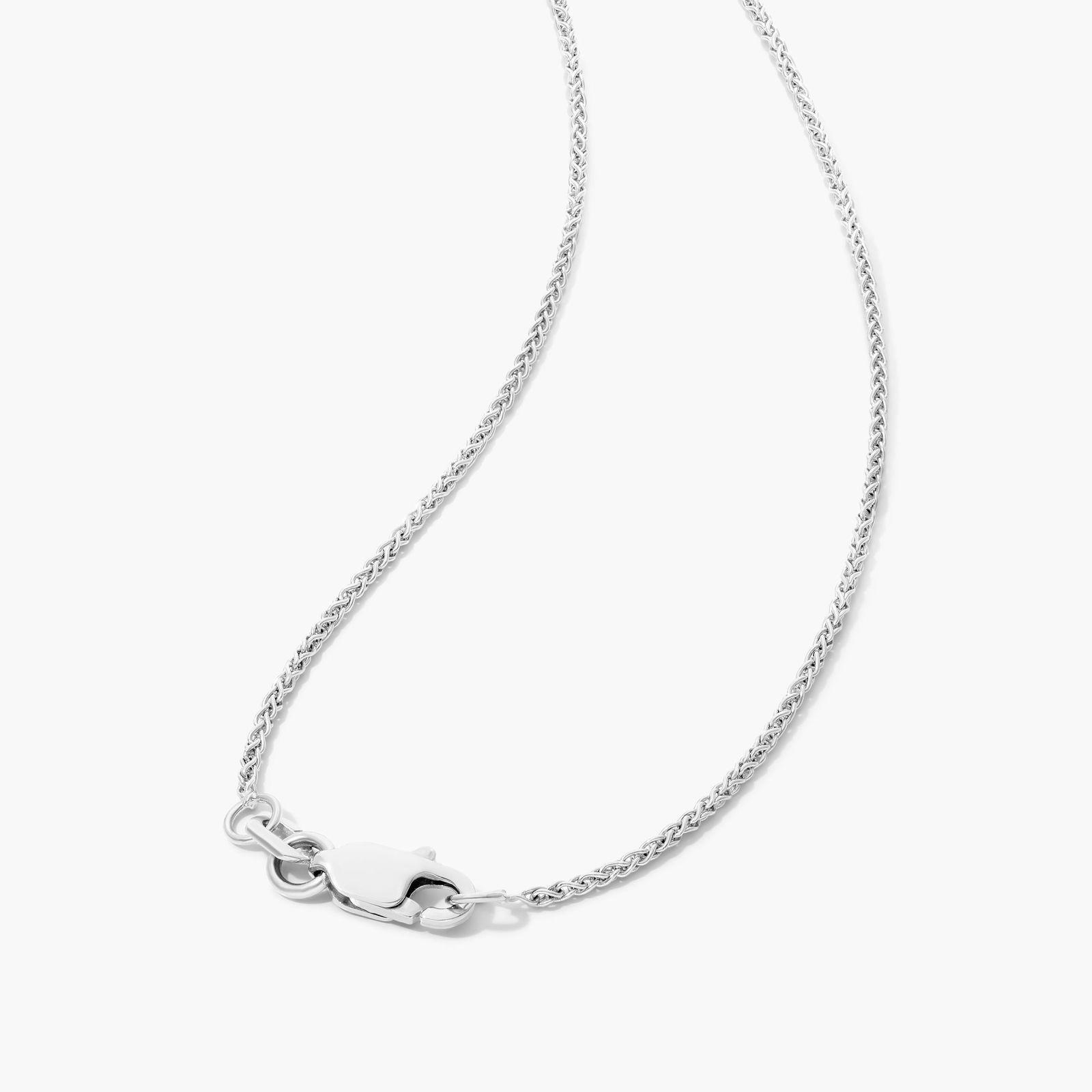 Dahlia Cluster Diamond Pendant In 14K White Gold