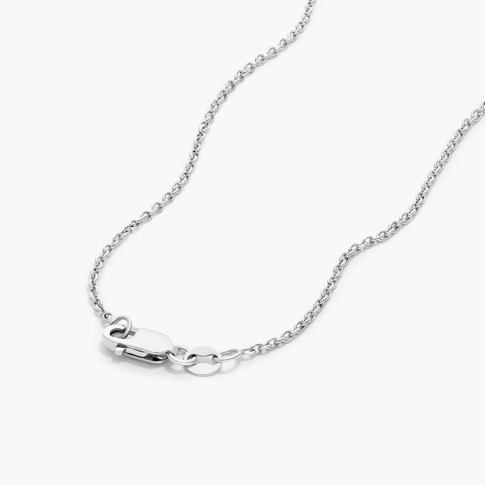 Fancy Composite Array Diamond Necklace In 14K White Gold