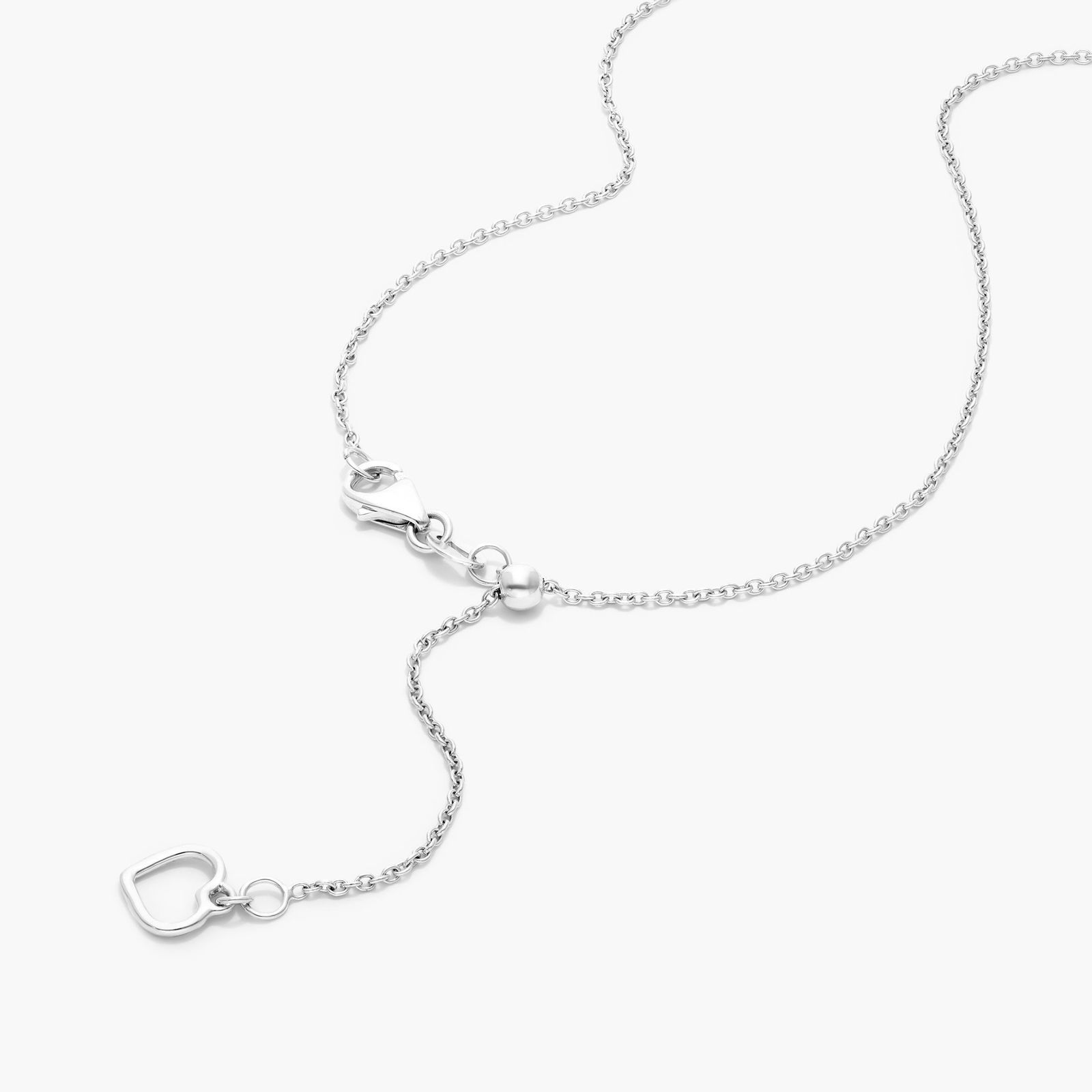 Mirage Diamond Necklace In 14K White Gold