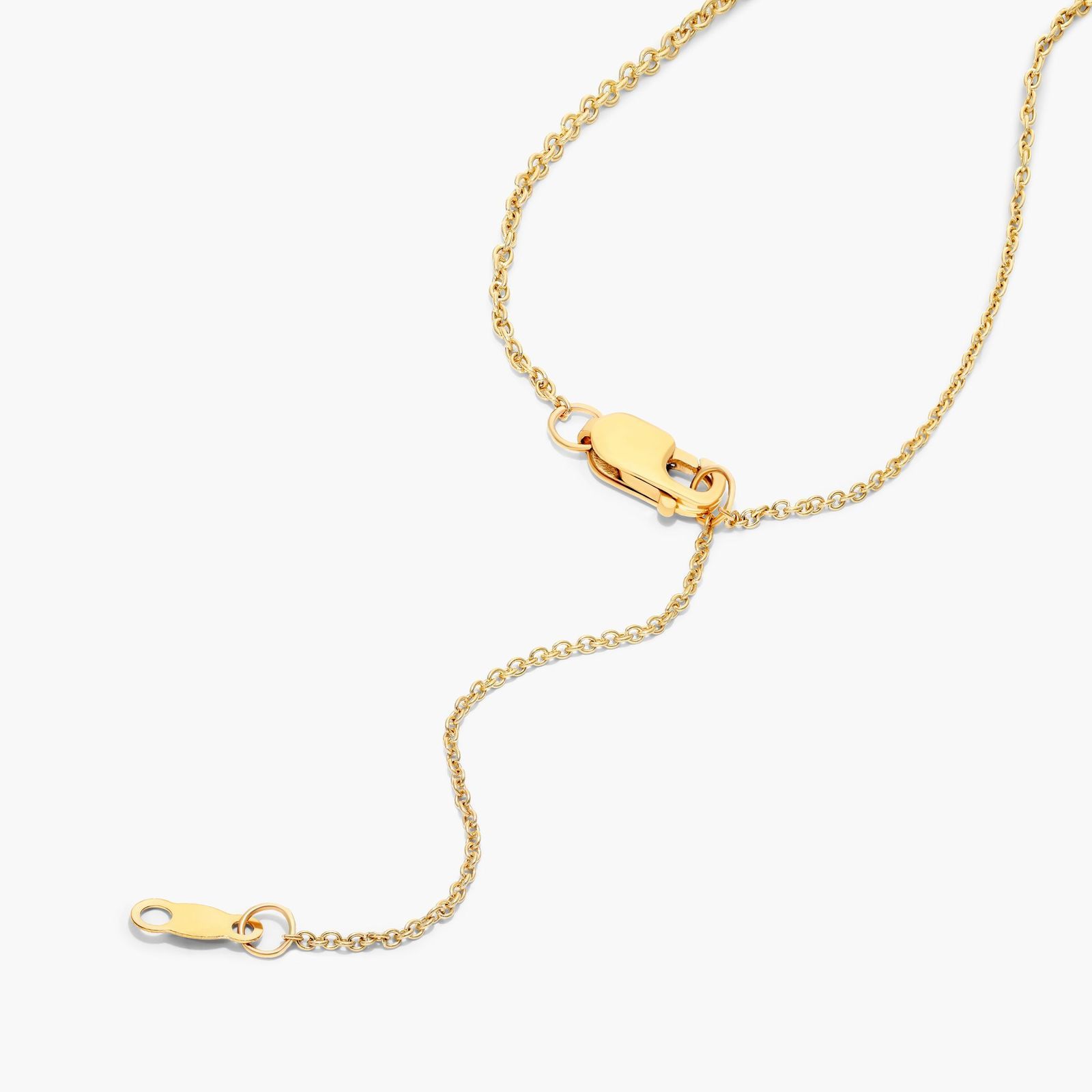 Lab-Grown Diamond Scorpio Constellation Necklace In 14K Yellow Gold