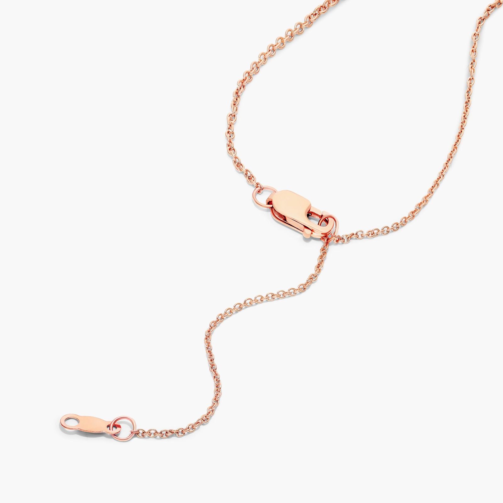 Lab-Grown Diamond Sagittarius Constellation Necklace In 14K Rose Gold