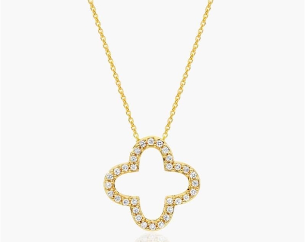 ☆*JAM CLOVER☆*。 Sequin Clover Embroidery Sleeveless Color Block Sweater - Mardi