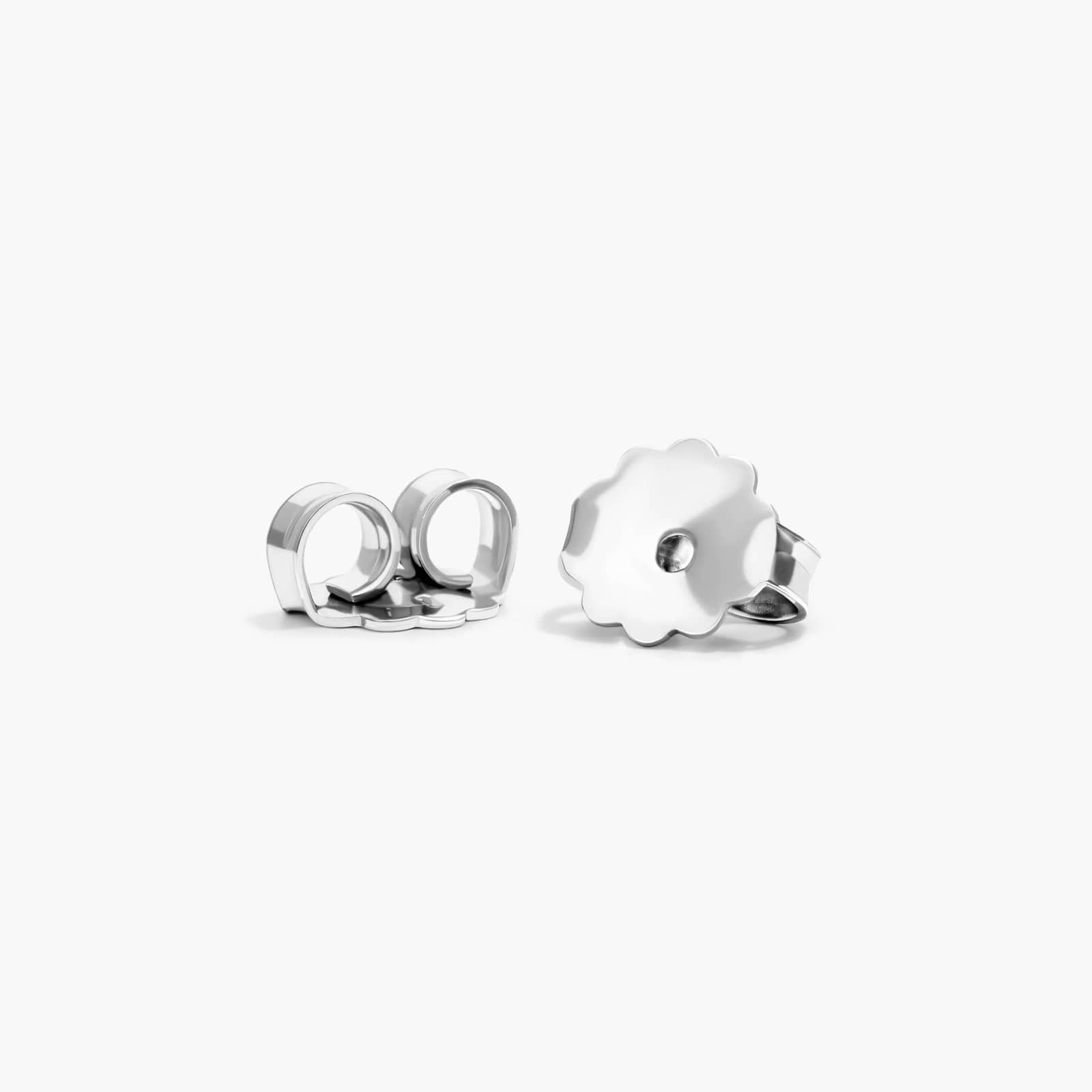 Cosmos Lab-Grown Diamond Climber Earrings In 14K White Gold