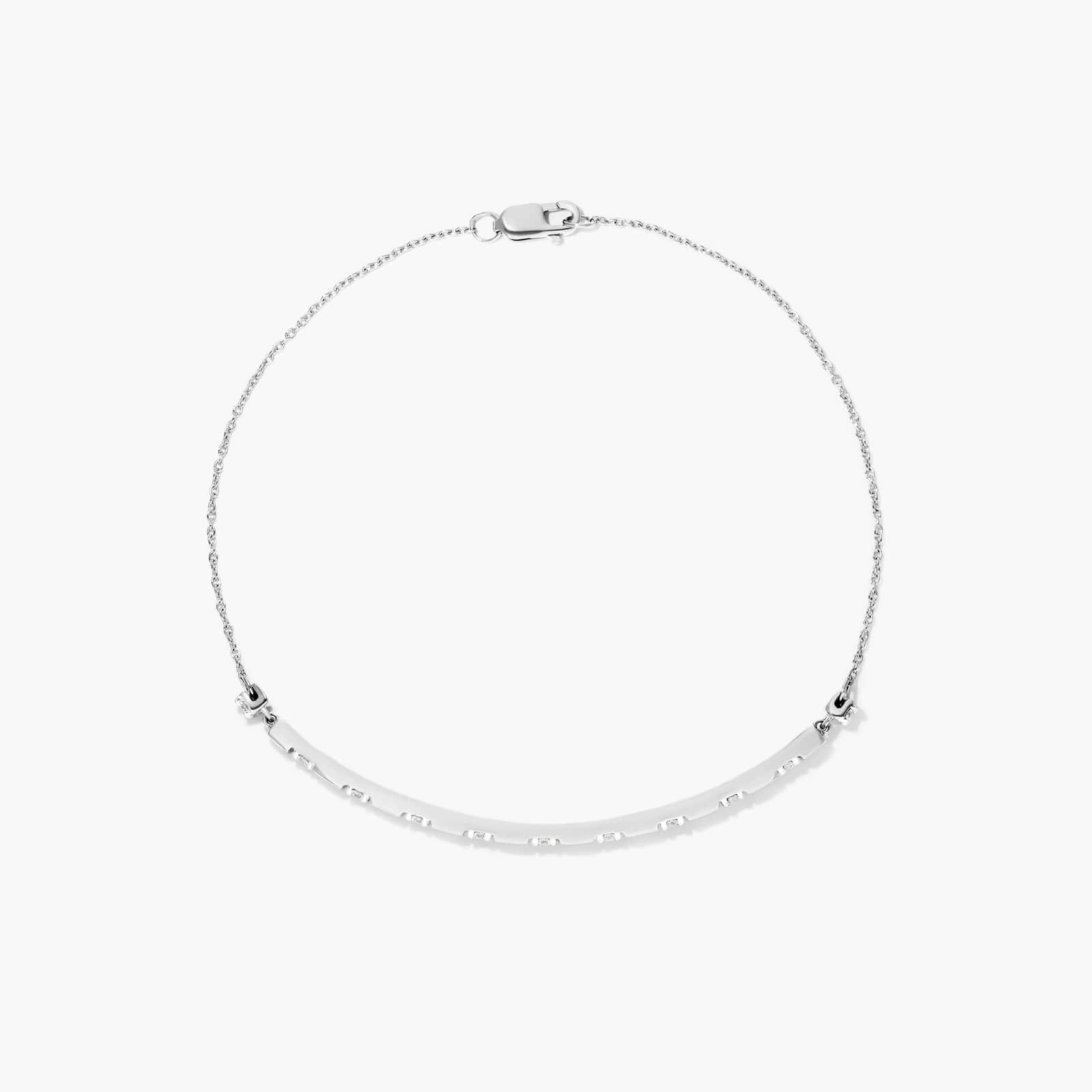 Abyss Lab-Grown Diamond Bracelet In 14K White Gold