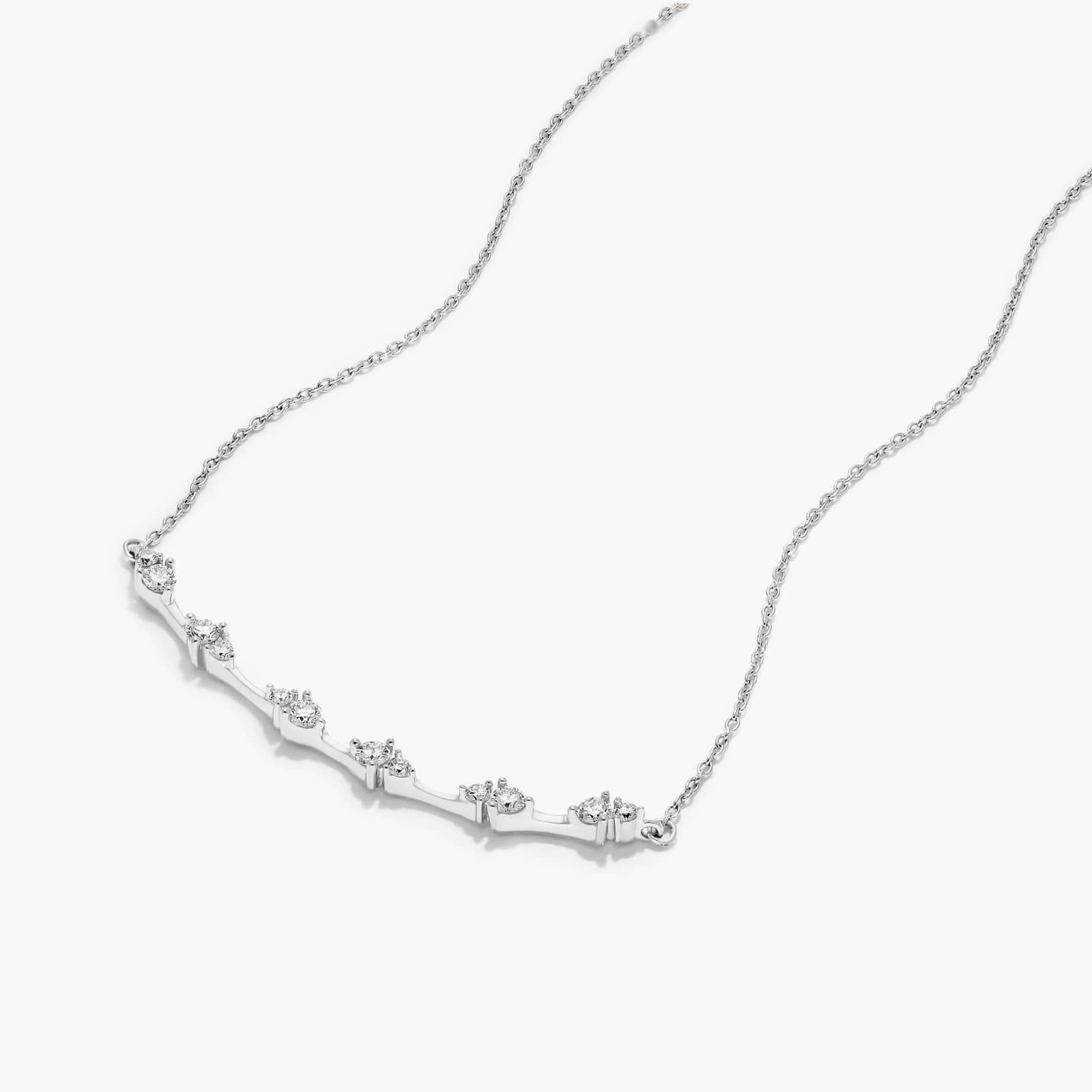 Luminance Lab-Grown Diamond Necklace In 14K White Gold
