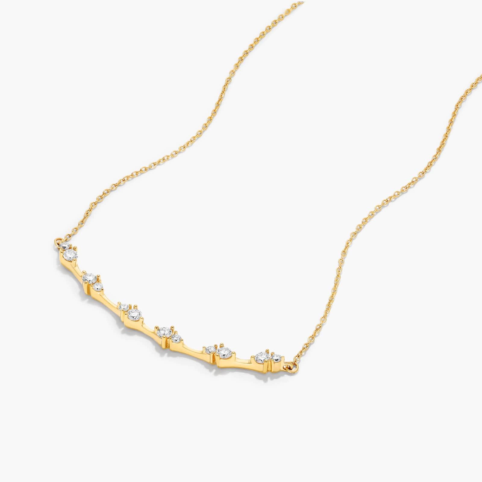 Luminance Lab-Grown Diamond Necklace In 14K Yellow Gold