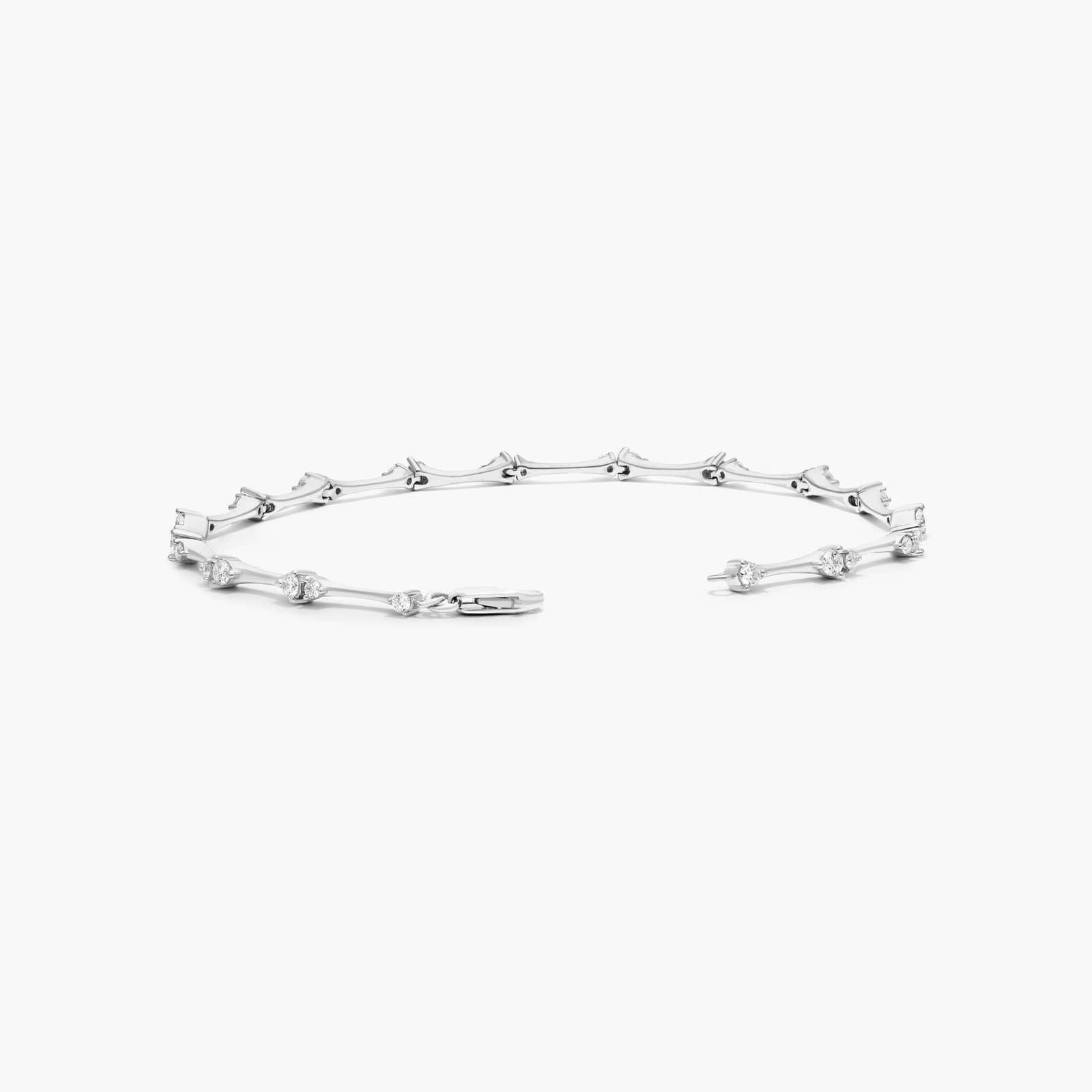 Luminance Lab-Grown Diamond Bracelet In 14K White Gold