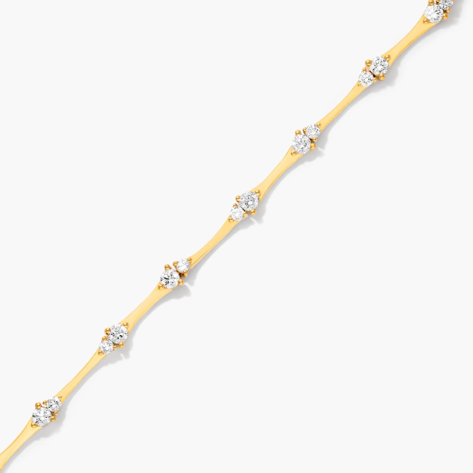 Luminance Lab-Grown Diamond Bracelet In 14K Yellow Gold