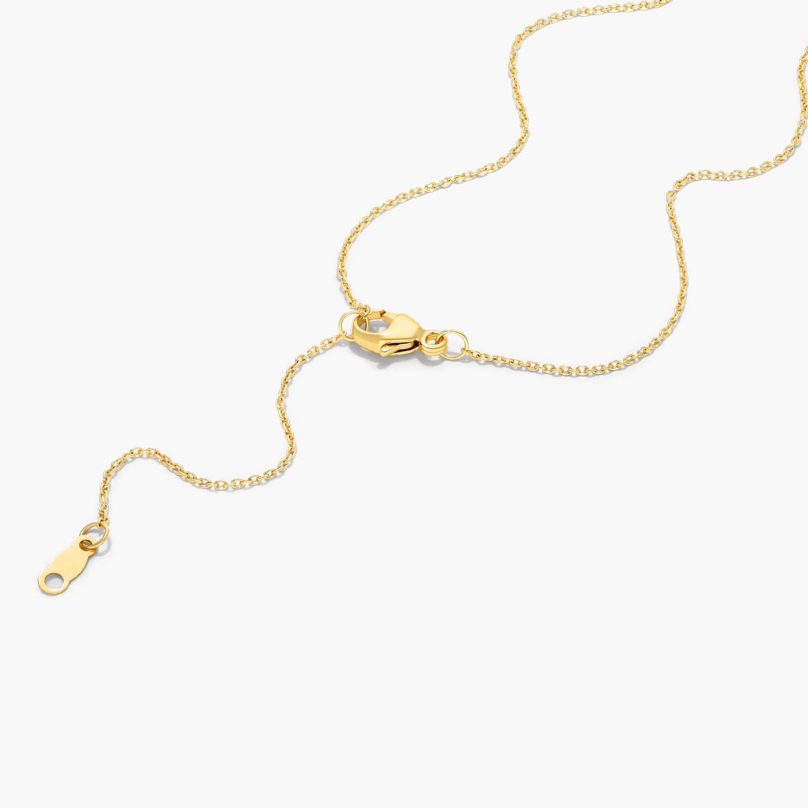 Aura Lab-Grown Diamond Necklace In 14K Yellow Gold