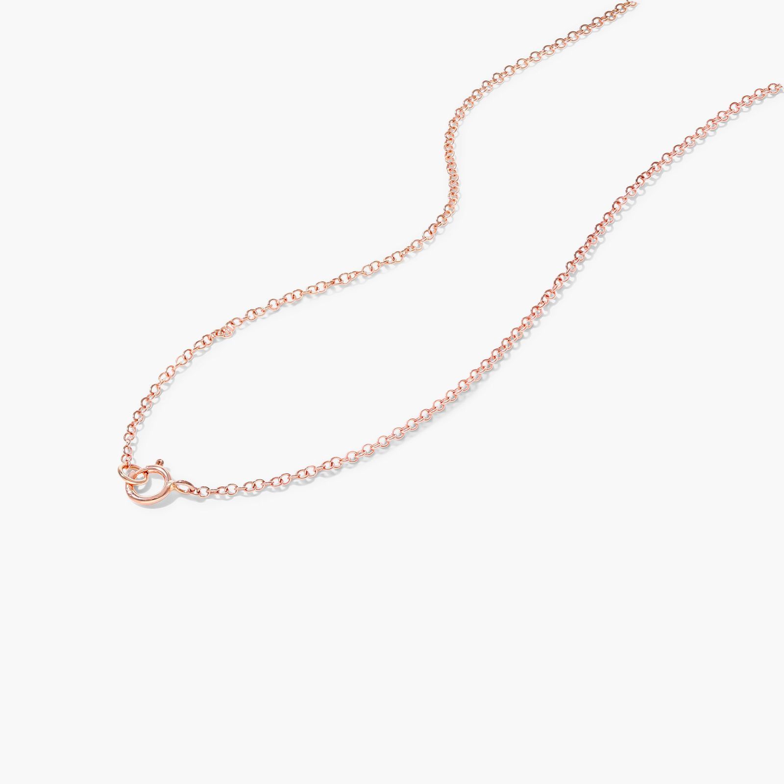 14K Rose Gold Imperial Ruby and Diamond Necklace