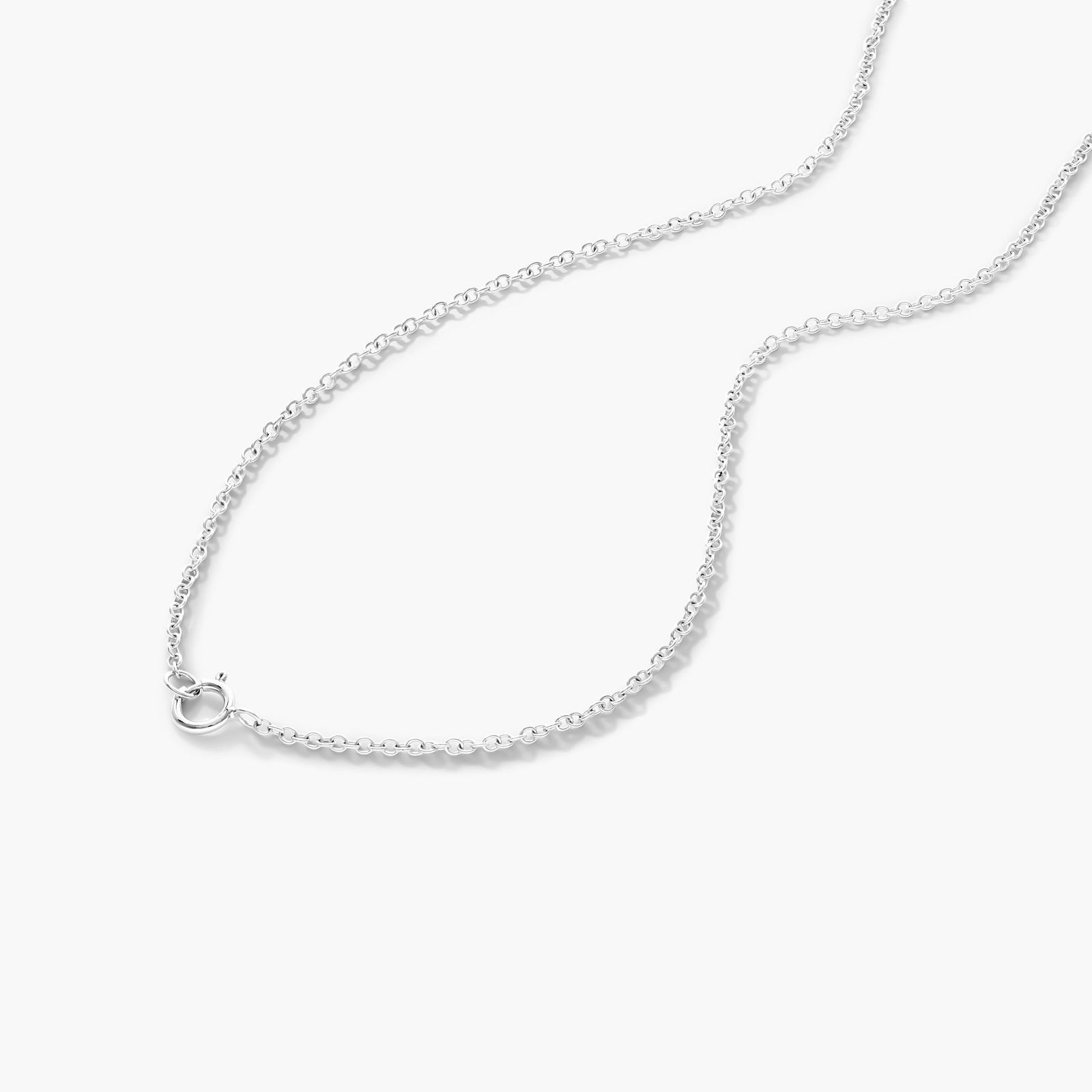 14K White Gold Imperial Sapphire and Diamond Necklace