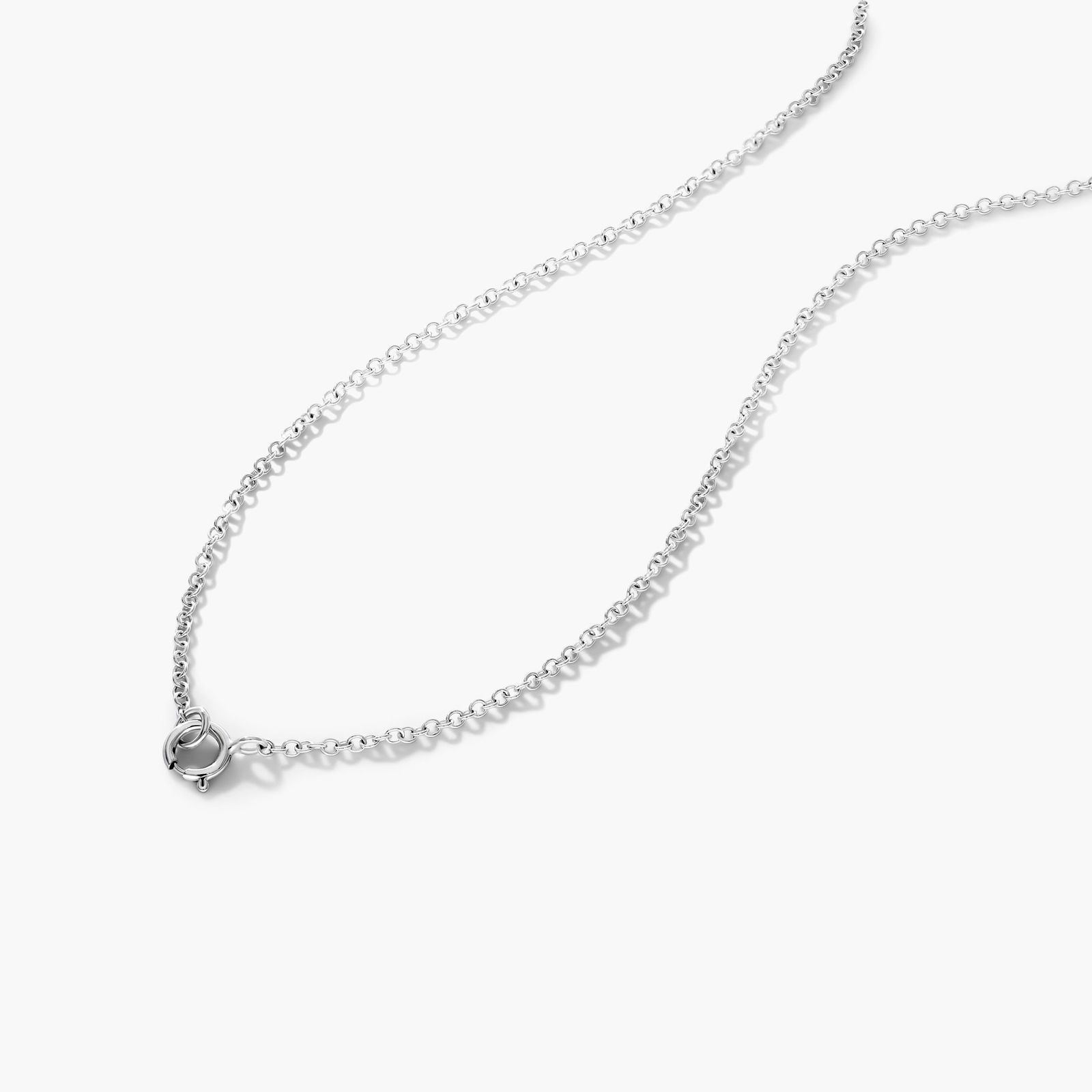 14K White Gold Marquise Emerald and Diamond Pendant