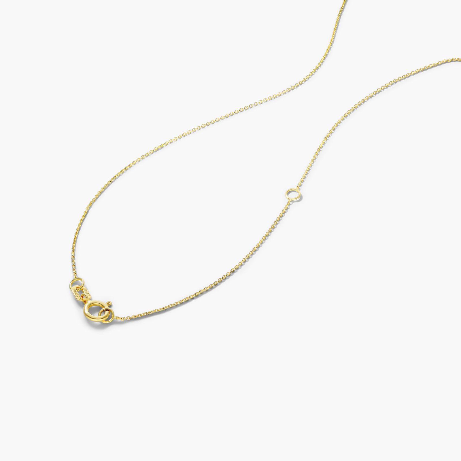 14K Yellow Gold Classical Amethyst and Diamond Necklace by Brevani