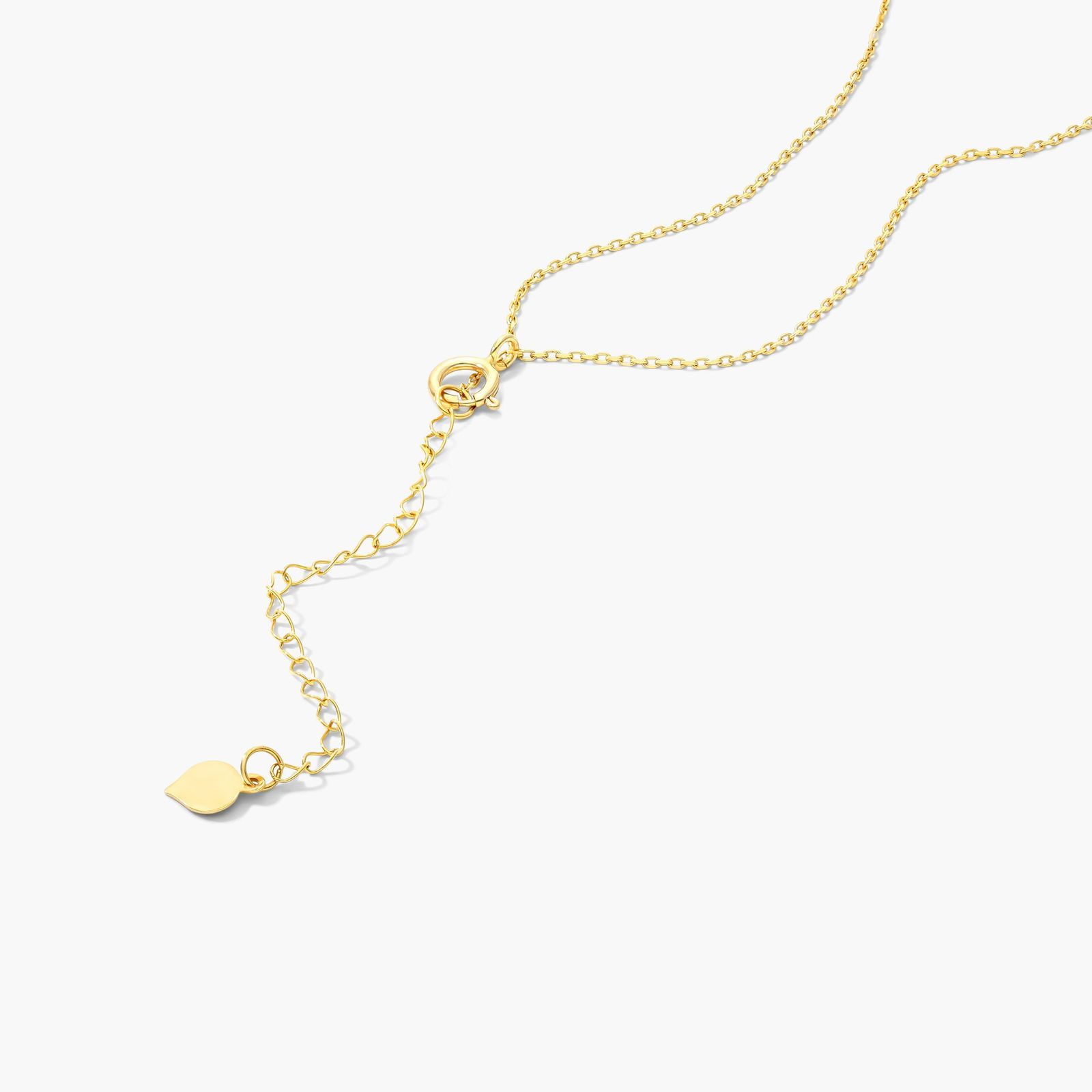 14K Yellow Gold Beaded Citrine Necklace