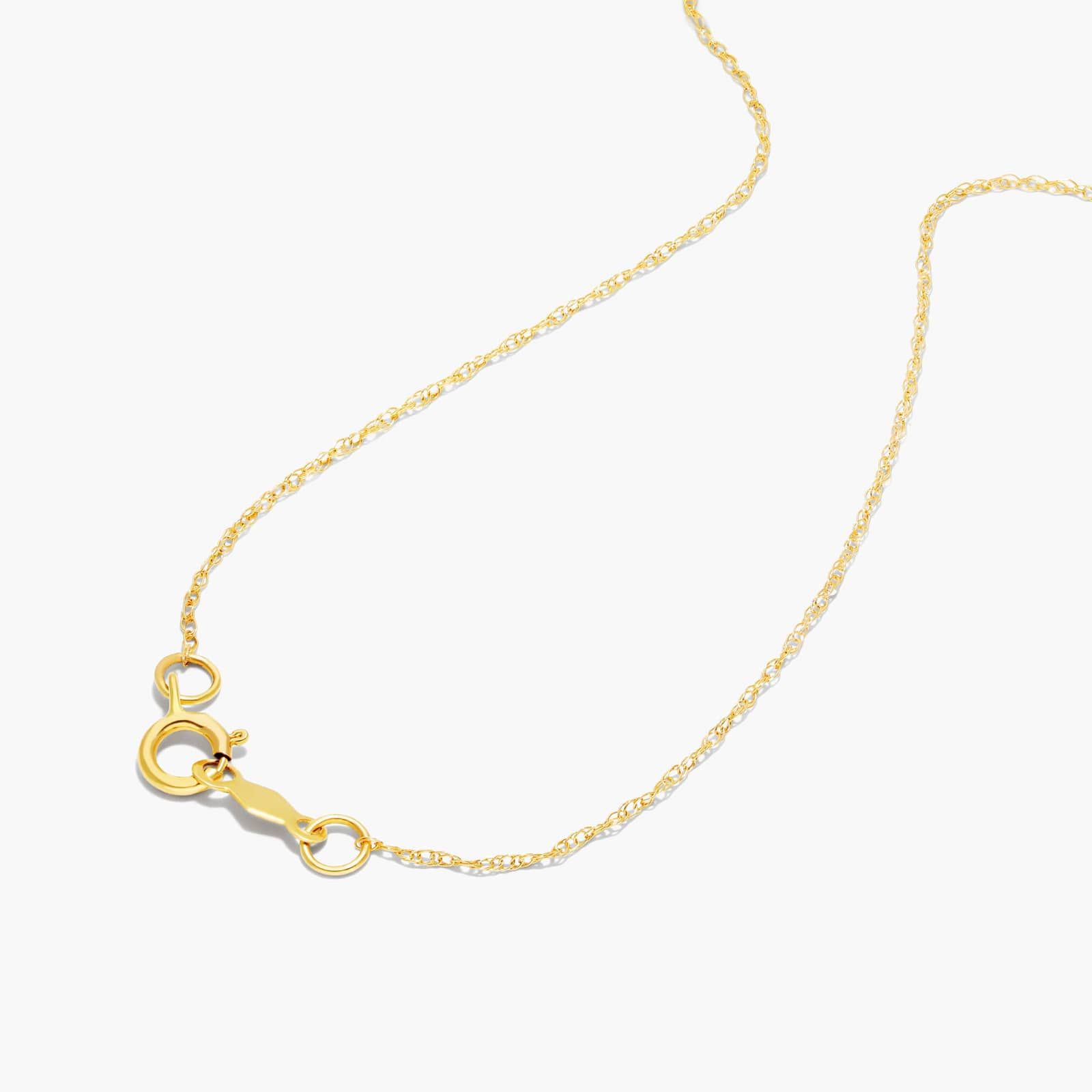 14K Yellow Gold Oval Halo Garnet and Diamond Necklace