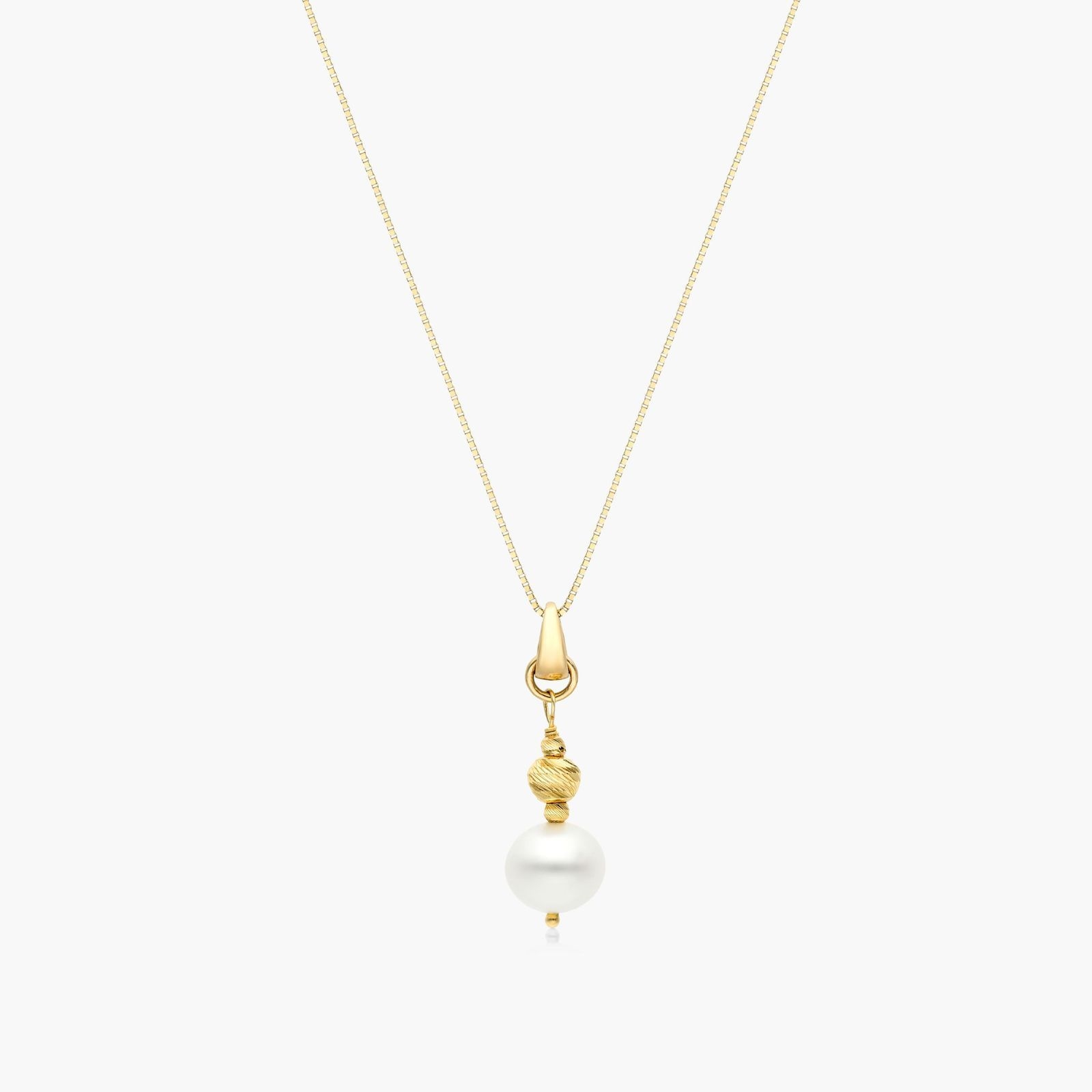 ブレスレット LESS IS MORE 14K gold field pearl necklace CLAM 14K Gold Filled Real Pearl Necklace Choker, Freshwater