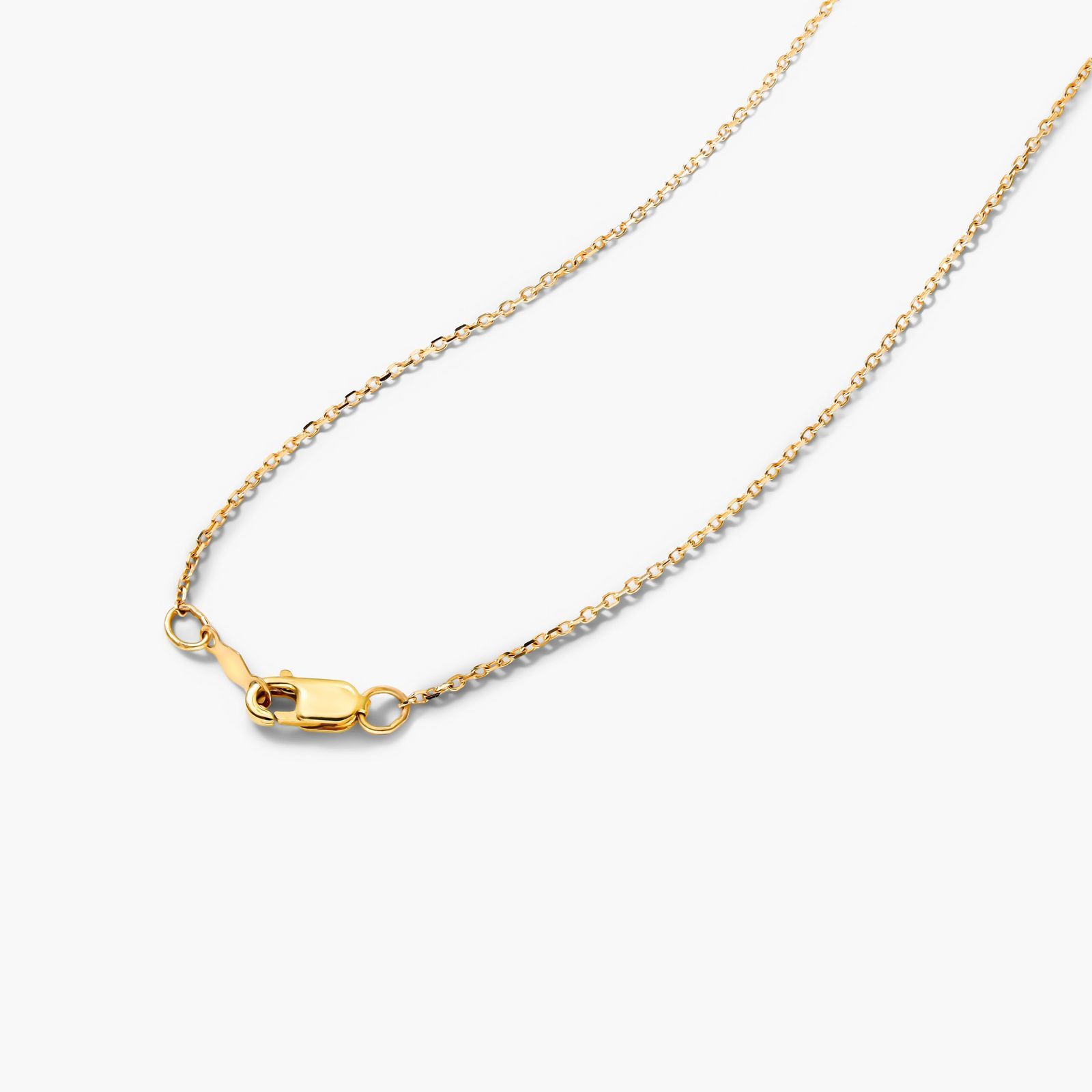 14K Yellow Gold Freshwater Pearl and Bezel Set Diamond Drop Necklace (8.0-8.5mm)
