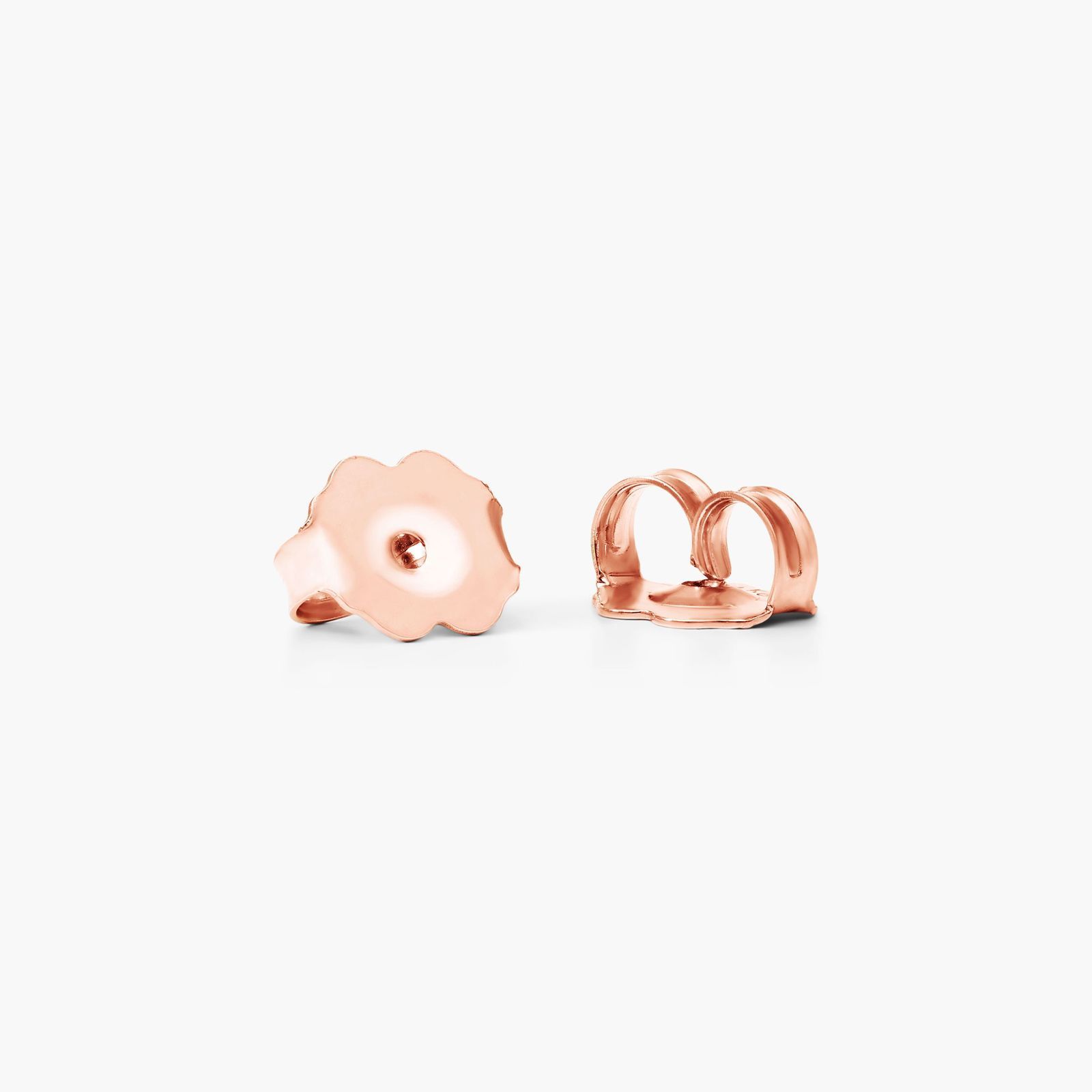 14K Rose Gold Crown Freshwater Pearl and Diamond Earrings