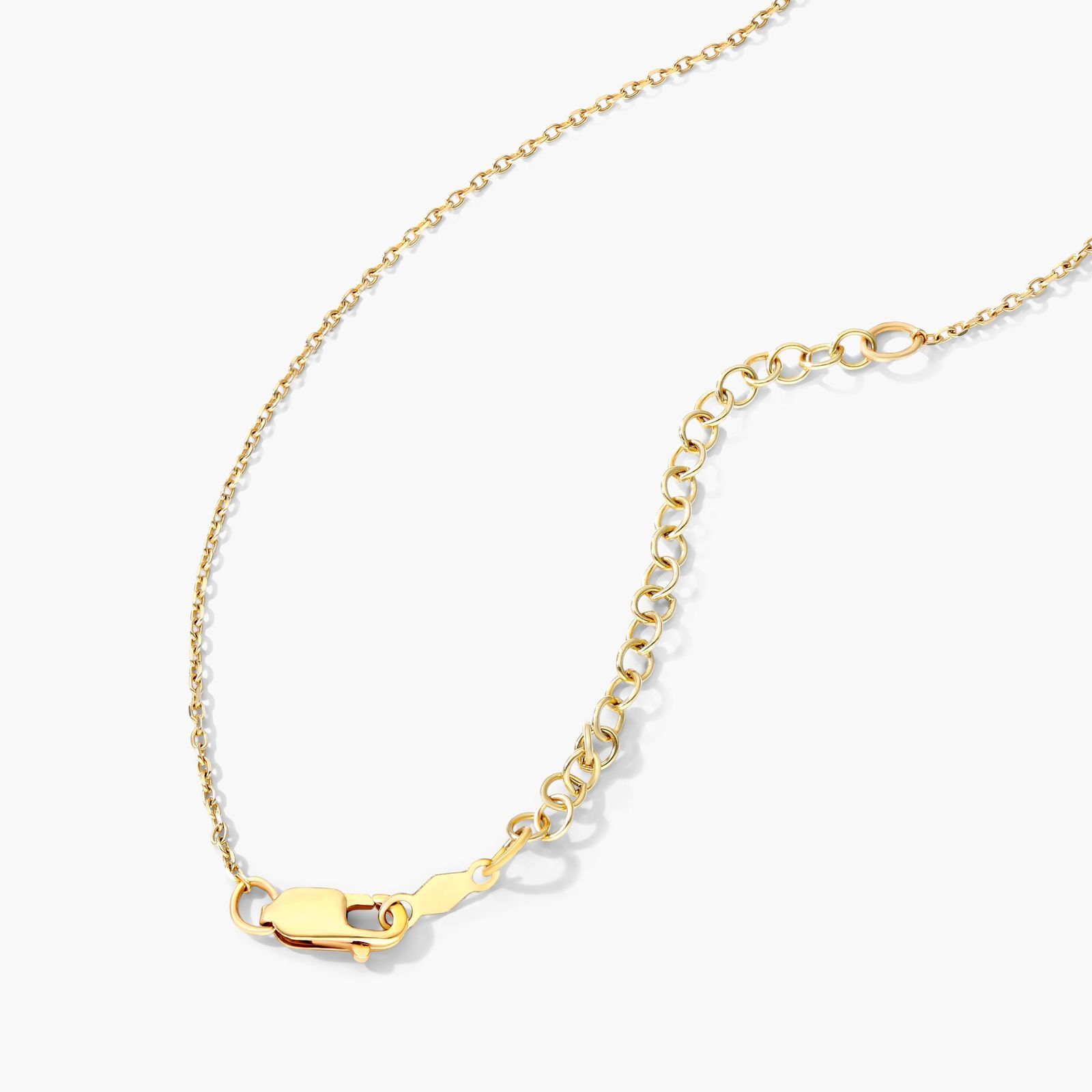 14K Yellow Gold Freshwater Cultured Pearl Wire Leaf Necklace (11-12 mm)