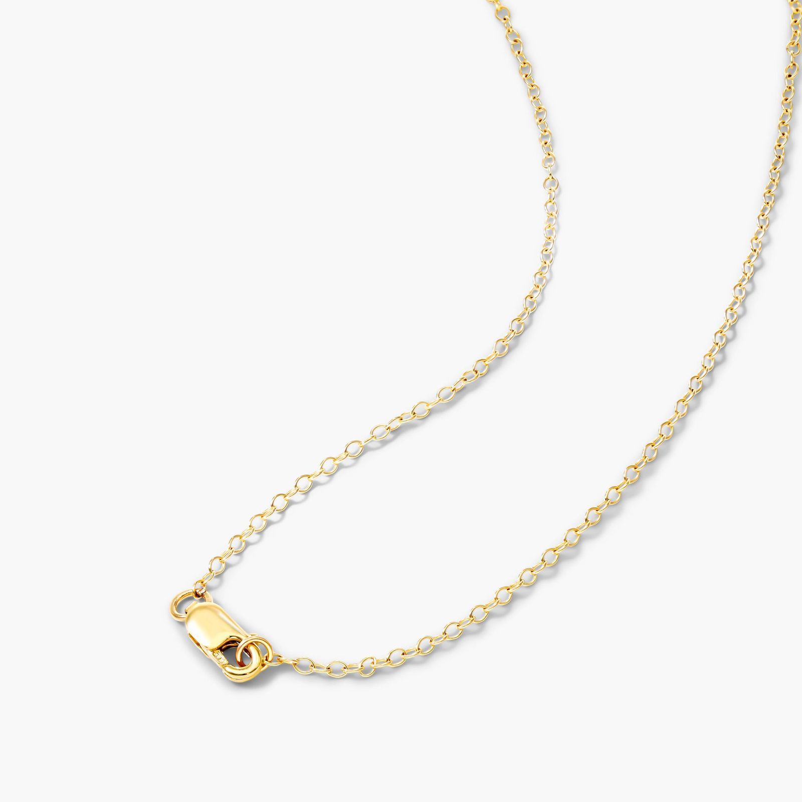 14K Yellow Gold Dangling Freshwater Cultured Pearl Necklace