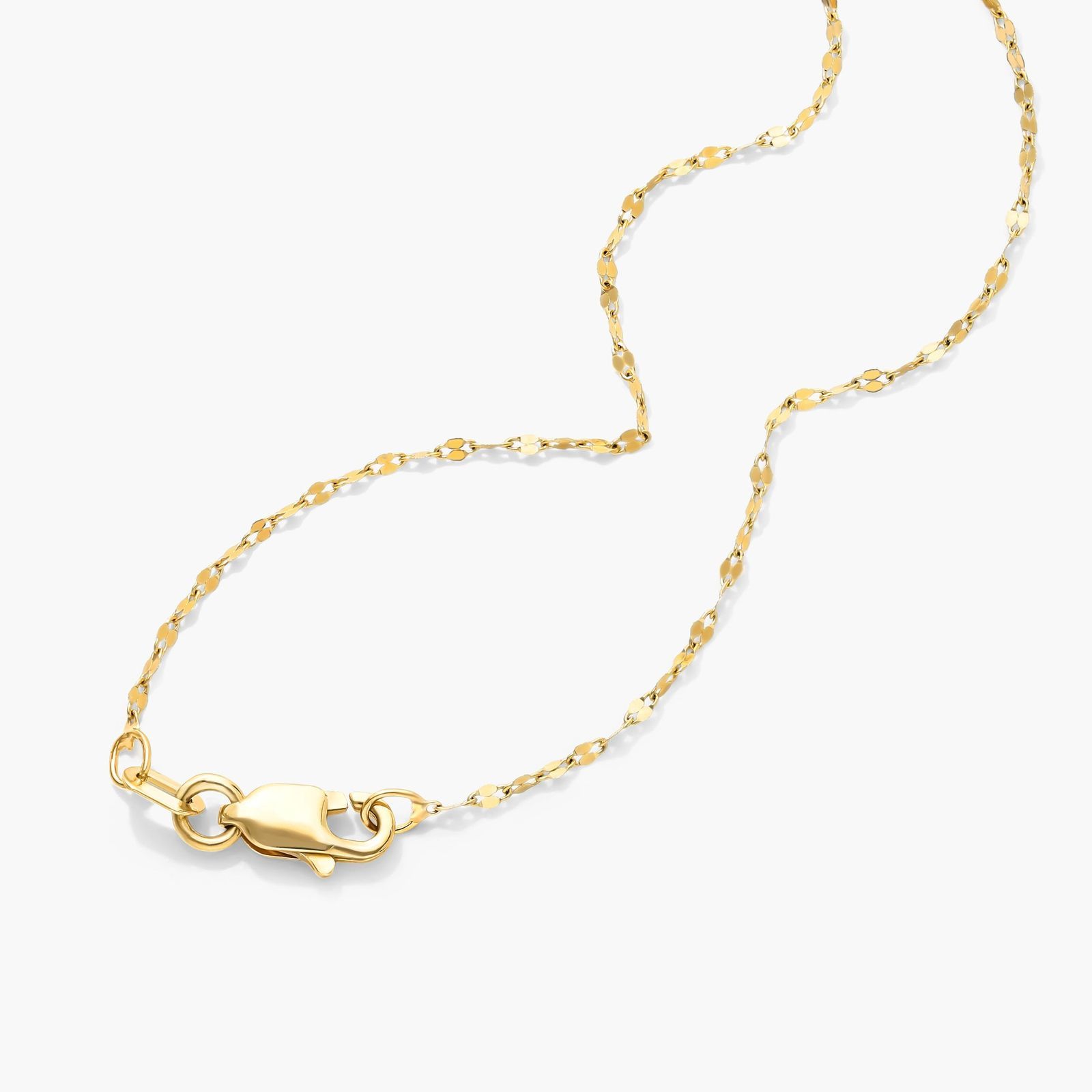 14K Yellow Gold Freshwater Cultured Pearl Loop Necklace