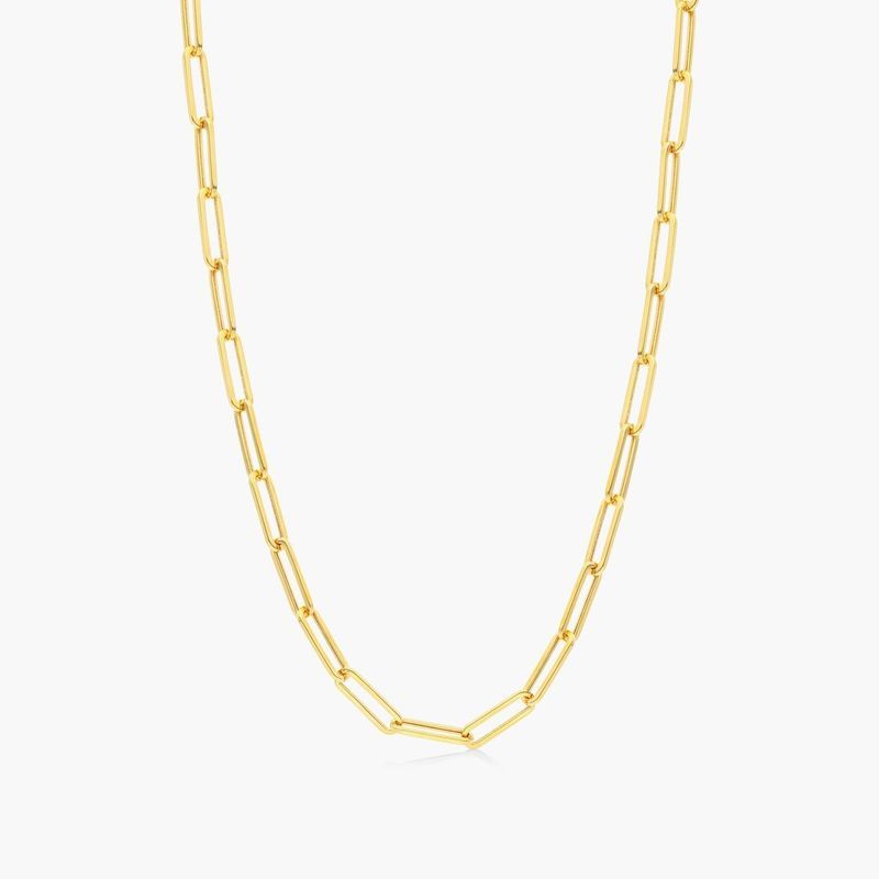 【 】Iconic ID Bold Cable Chain Necklace 18