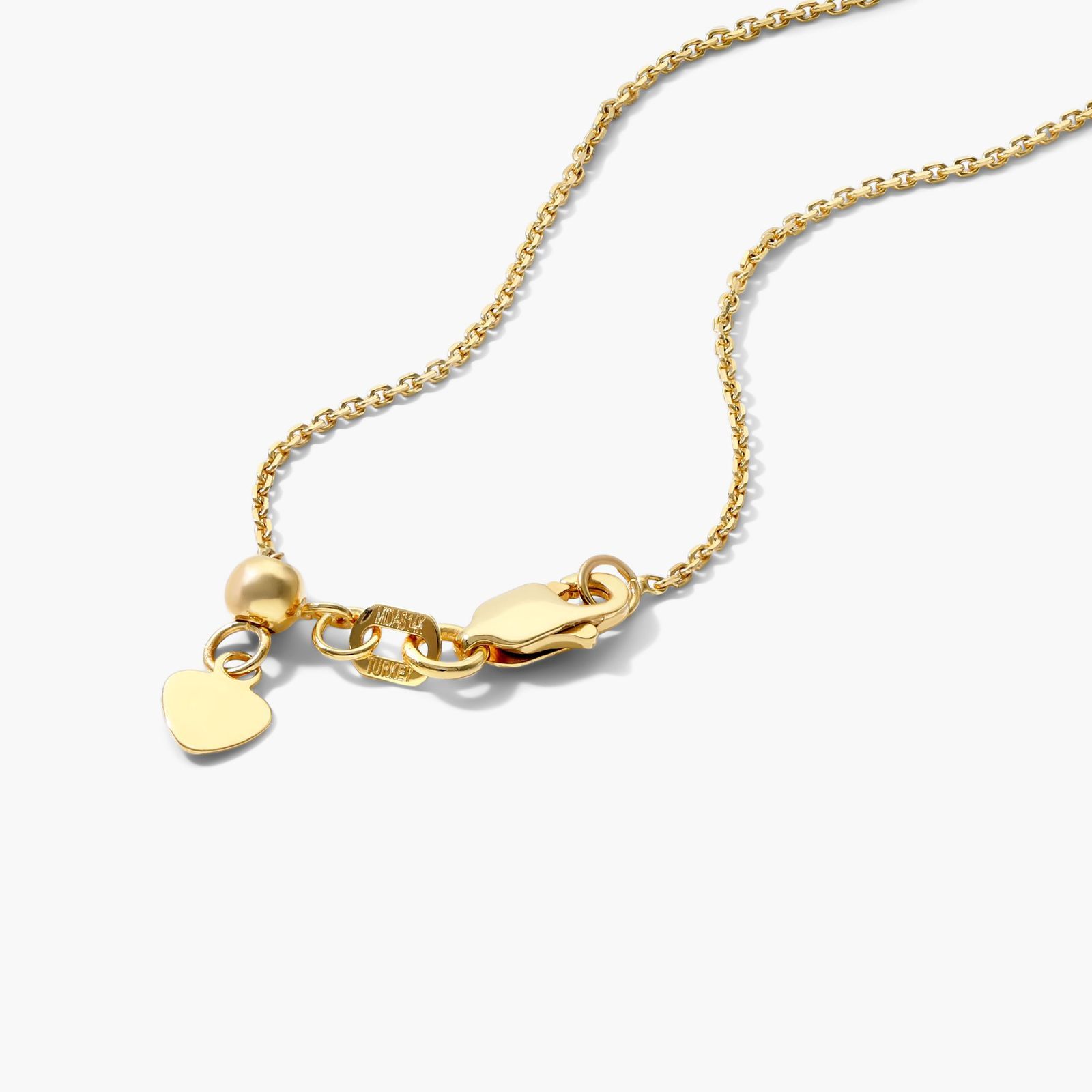 14K Yellow Gold Five Piece Bar Station Choker Necklace