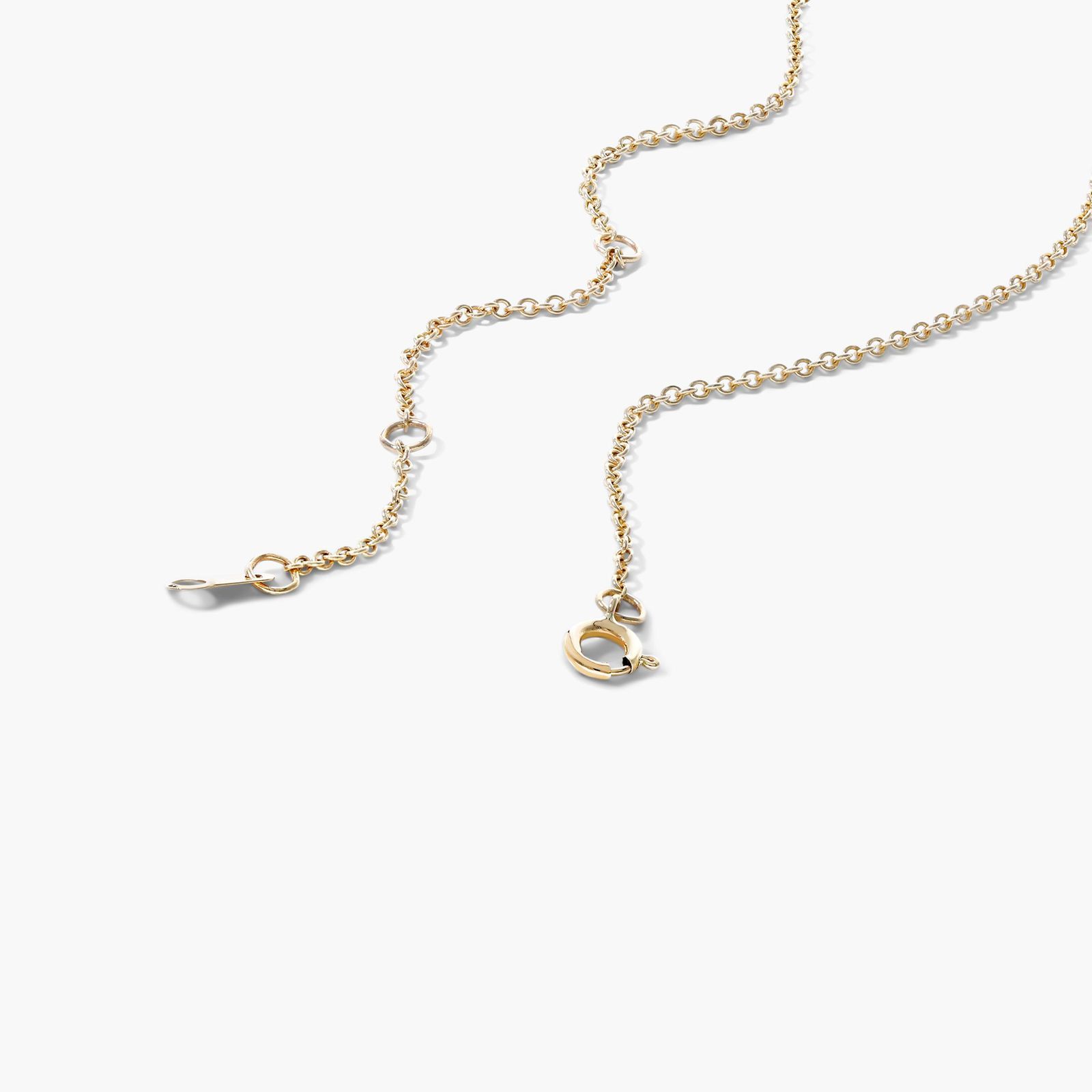 14K Yellow Gold Key Necklace
