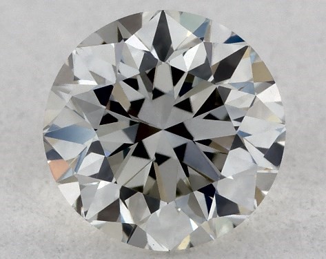 GIA 0.40 Carat Fancy Gray-VS1 Round Cut Diamond
