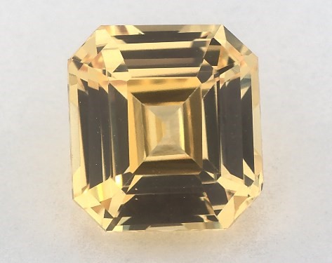 2.05 Carat Emerald Natural Yellow Sapphire