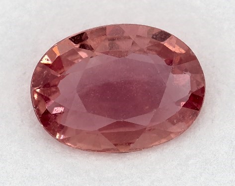This 1.05 Oval Pink Sapphire is sold exclusively by James Allen 
