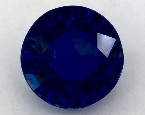 This 2.40 Round Blue Sapphire is sold exclusively by James Allen 