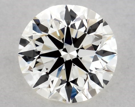 GIA 0.30 Carat K-VS2 Excellent Cut Round Diamond