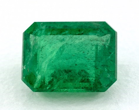 This 1.89 Emerald Green Emerald is sold exclusively by James Allen 