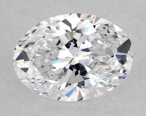 IGI 0.79 Carat D-VS1 Ideal Cut Oval Lab-Grown Diamond-13380260