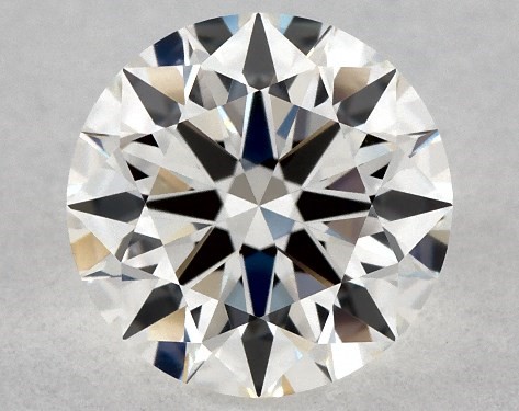 This 0.75 carat round diamond G color VVS1 clarity has Excellent proportions and a diamond grading report from GIA