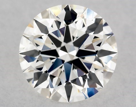 GIA 1.04 Carat G-VS1 True Hearts<sup>TM</sup> Cut Round Diamond