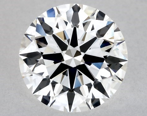 GIA 1.04 Carat F-VS2 True Hearts<sup>TM</sup> Cut Round Diamond