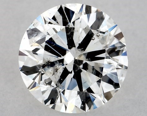 GIA 1.00 Carat G-I1 Very Good Cut Round Diamond