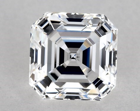 IGI 1.54 Carat D-VS1 Ideal Cut Asscher Lab-Grown Diamond