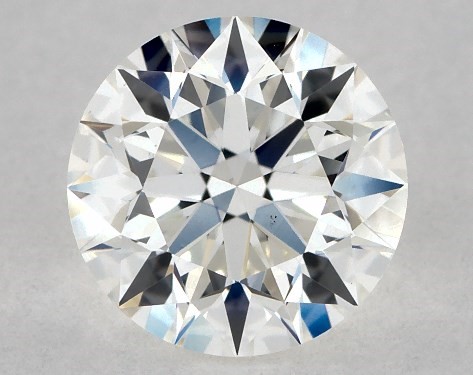 This 0.78 carat round diamond H color VS1 clarity has Excellent proportions and a diamond grading report from GIA