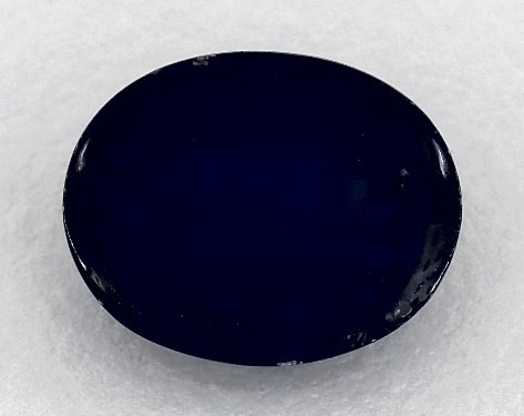 2.66 Carat Oval Natural Blue Sapphire