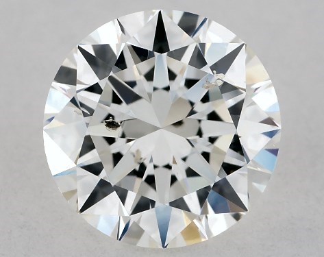 GIA 1.00 Carat G-SI2 Very Good Cut Round Diamond
