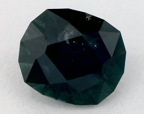 2.09 Carat Cushion Natural Green Sapphire